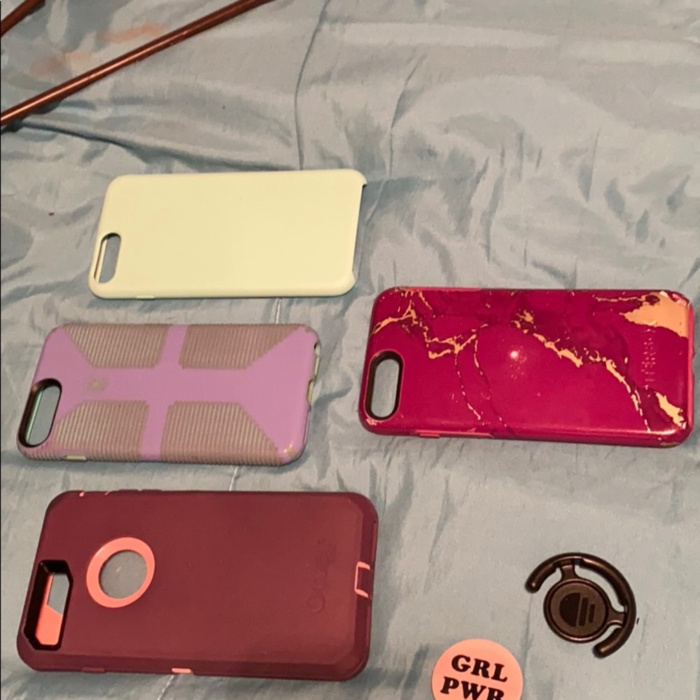 Iphone 6/7/8 plus cases. Multiple brands included